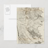 Carte Postale Péninsule de San Francisco (Devant / Derrière)