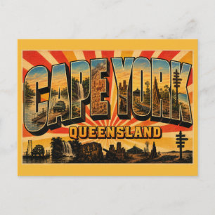 Carte Postale Péninsule du cap York Outback Wilderness Queenslan