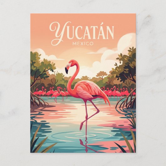 Carte Postale Péninsule du Yucatán Mexique (Devant)