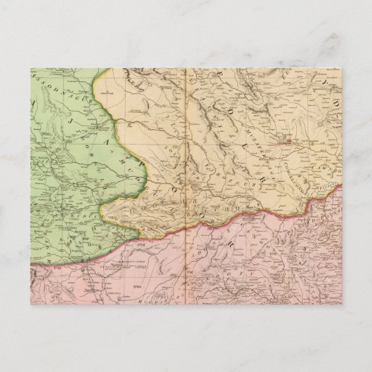Carte Postale Péninsule Inde Nord (Devant)