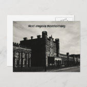 Carte Postale Pénitencier d'État de Virginie-Occidentale (Devant / Derrière)