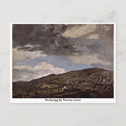 Carte Postale Penkerigg Par Thomas Jones (Devant)