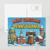 Carte postale PENNSYLVANIA (Devant / Derrière)