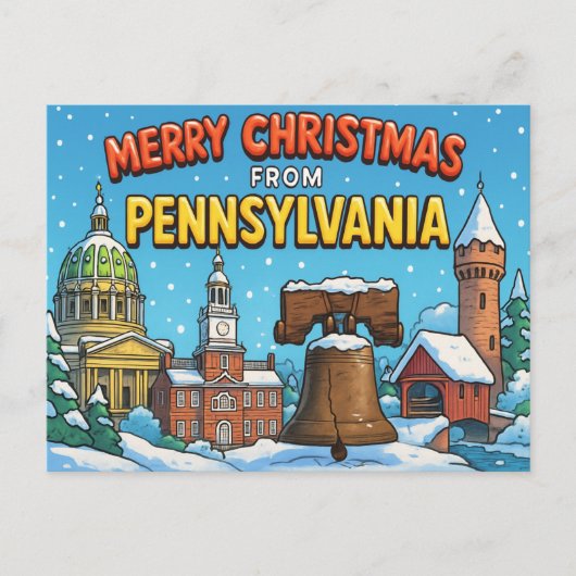 Carte postale PENNSYLVANIA (Devant)