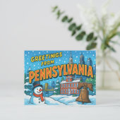 Carte postale PENNSYLVANIA (Debout devant)