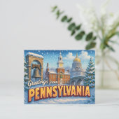 Carte postale PENNSYLVANIA (Debout devant)