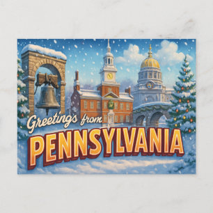 Carte postale PENNSYLVANIA