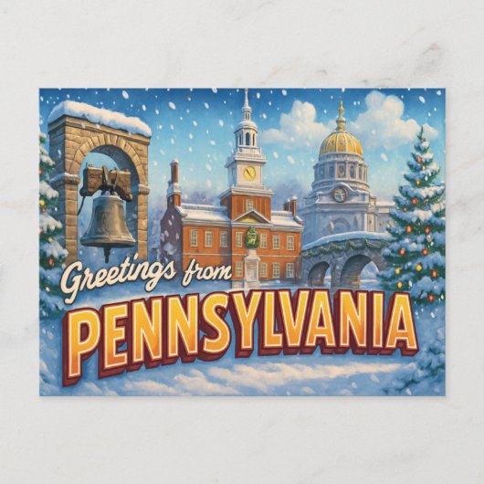 Carte postale PENNSYLVANIA (Devant)