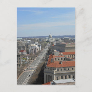 Carte Postale Pennsylvania Ave Capitol Building Washington DC 02