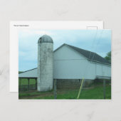 Carte Postale Pennsylvania Barn (Devant / Derrière)