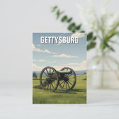 Carte Postale Pennsylvania Gettysburg Travel (Debout devant)