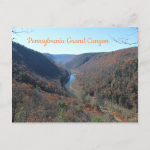 Carte Postale Pennsylvania Grand Canyon Postcard Adventure PA