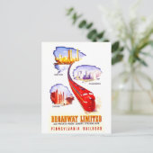 Carte Postale Pennsylvania Railroad Broadway Limited Streamliner (Debout devant)