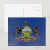 Carte Postale Pennsylvanie (Devant / Derrière)
