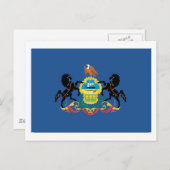 CARTE POSTALE PENNSYLVANIE (Devant / Derrière)