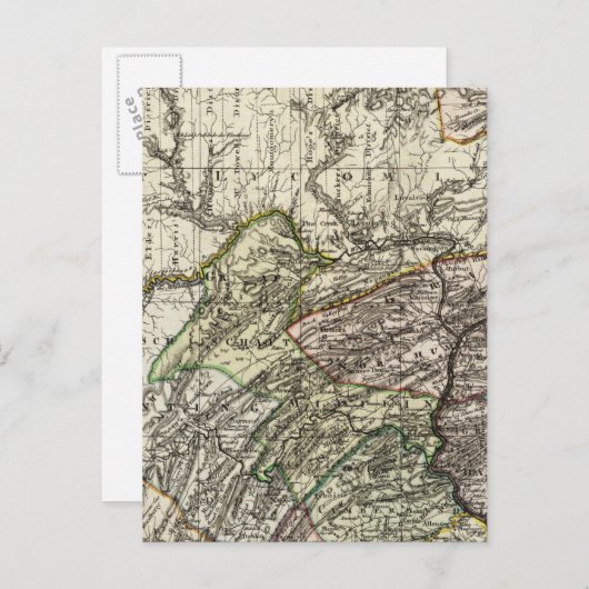 Carte Postale Pennsylvanie 12 (Devant / Derrière)