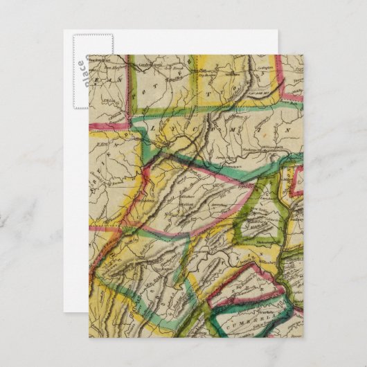 Carte Postale Pennsylvanie 1818 Edition (Devant / Derrière)