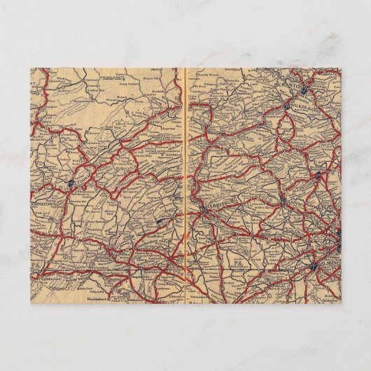 Carte Postale Pennsylvanie 5 (Devant)