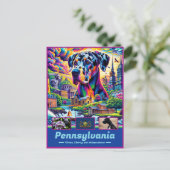 Carte Postale Pennsylvanie Charme historique Iconique (Debout devant)