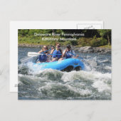 Carte Postale Pennsylvanie Delaware River Kittatiny Mountain (Devant / Derrière)