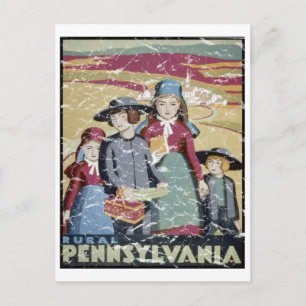Carte Postale Pennsylvanie - en détresse