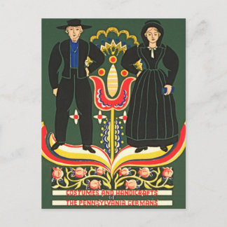 Carte Postale Pennsylvanie néerlandaise