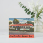 Carte Postale Pennsylvanie, Pike Diner (Debout devant)