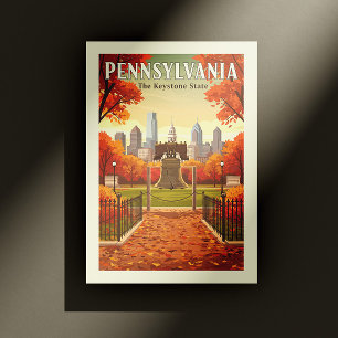 Carte Postale Pennsylvanie vintage