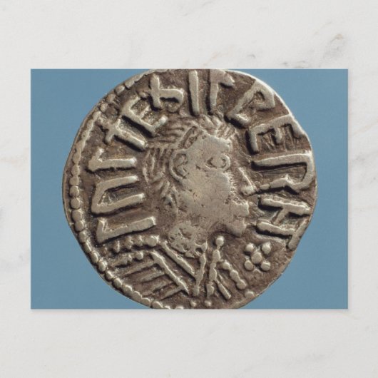 Carte Postale Penny Aethelberht Anglo-Saxon King East Anglia. (Devant)