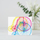 Carte Postale Penny Farthings CMYK (Debout devant)