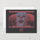 Carte Postale Pennywise Classique - Beaucoup Mieux Quand Vous Av (Devant / Derrière)