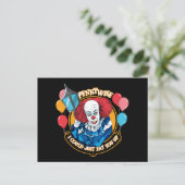 Carte Postale Pennywise Classique - Je Pourrais Te Dévorer (Debout devant)