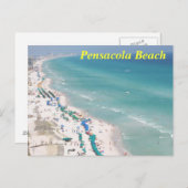 Carte postale Pensacola Beach (Devant / Derrière)