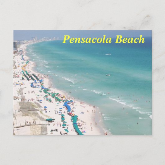 Carte postale Pensacola Beach (Devant)
