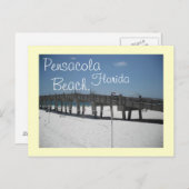 Carte Postale Pensacola Beach, , Floride (Devant / Derrière)