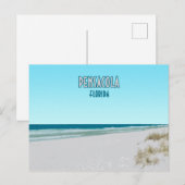 Carte Postale Pensacola Beach Panhandle Floride (Devant / Derrière)