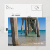 Carte postale Pensacola Beach Pier (Devant / Derrière)