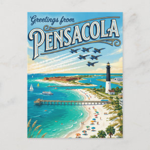 Carte Postale Pensacola États-Unis