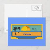 Carte Postale Pensacola Floride (Devant / Derrière)