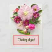 Carte Postale Pense à toi ! (Devant)