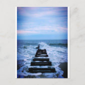 Carte Postale Pensée à la plage (Devant)