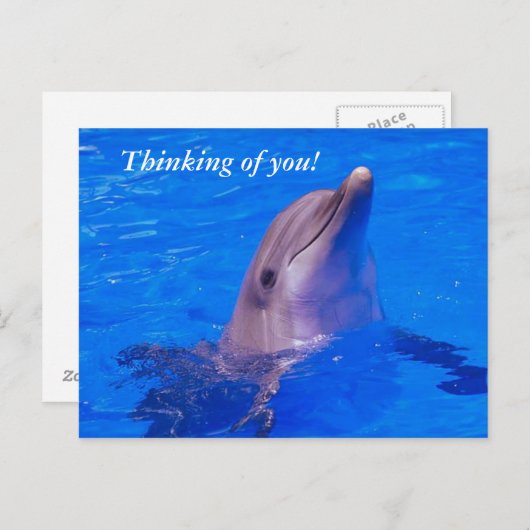 Carte Postale Pensée à vous ! (Devant / Derrière)