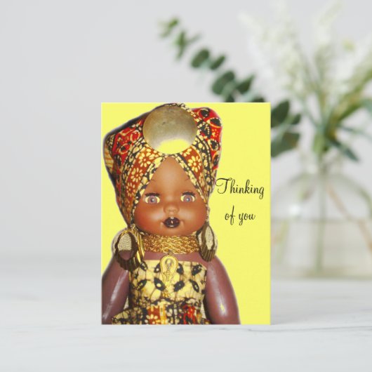 Carte Postale Pensée à You_ (Debout devant)