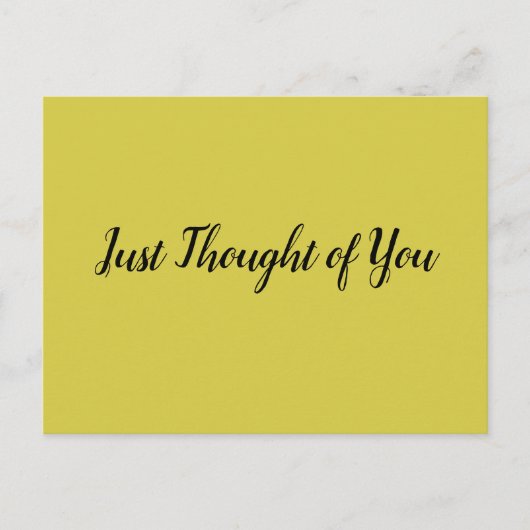 Carte postale - Pensée : et... ce grand sourire! (Devant)