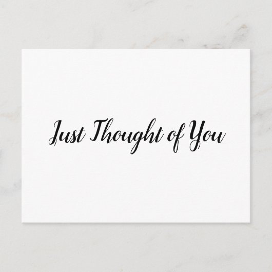 Carte postale - Pensée : Je prie pour vous. (Devant)