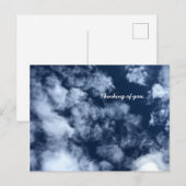 Carte Postale Pensée pour vous - (Devant / Derrière)