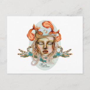Carte Postale _Pensées comme des poissons_