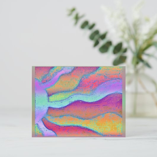 Carte Postale pensées d'action (Debout devant)