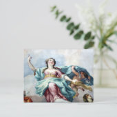 Carte Postale pensées fresques (Debout devant)