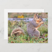 Carte postale Pensées pour toi (Devant / Derrière)